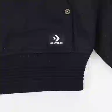 Converse Hoodie Jacket Black