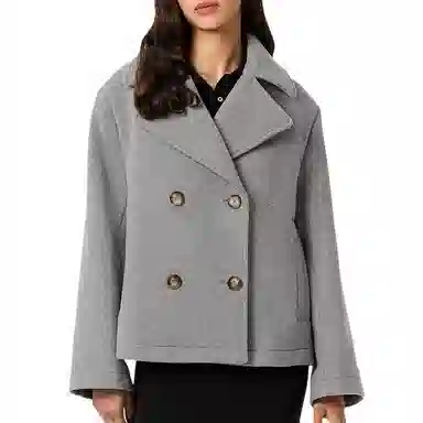 Lacoste FW25 Double-Breasted Coat