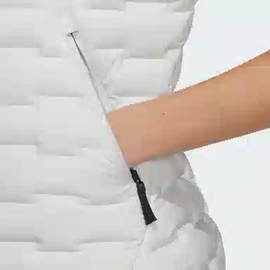 adidas Goose Down Woven Baffle Vest 800Logo