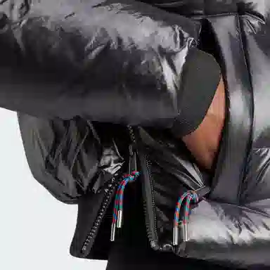 adidas Originals Short Premium Puffer Jacket Black