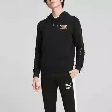 Puma Holiday Hoodie Black