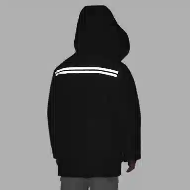 Canada Goose Logo Hooded Jacket