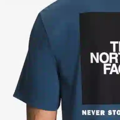 The North Face Logo T-Shirt Navy