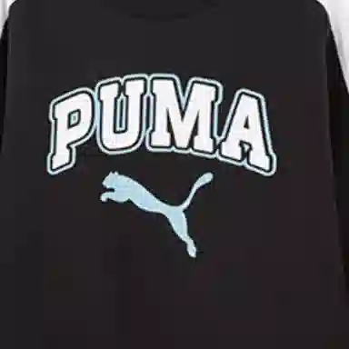 PUMA T7 Sportstyle Classic Crewneck Kids Black