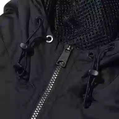 Jordan Logo Pullover Jacket Black