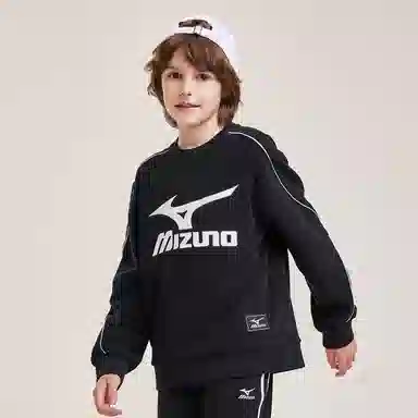 Mizuno Logo Crewneck Sweatshirt Kids