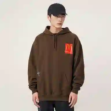 Travis Scott Cactus Jack x McDonald's Hoodie Brown