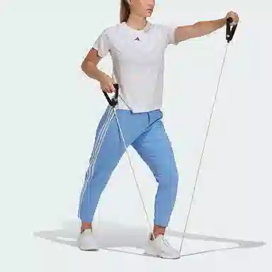 adidas AEROREADY ESSENTIALS CREWNECK TEE logo T