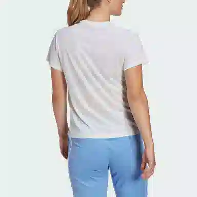 adidas AEROREADY ESSENTIALS CREWNECK TEE logo T