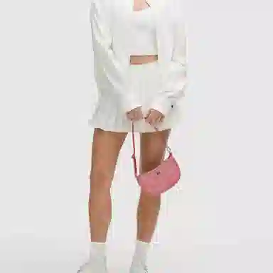 lululemon Mini Nylon Shoulder Bag Pink