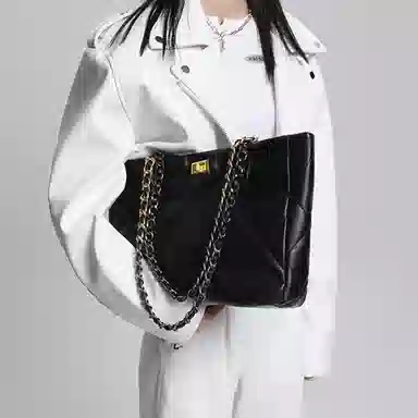 JACD Hepburn Tote Bag Large Black