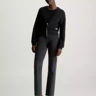 Calvin Klein Jeans V-Neck Sweater Black