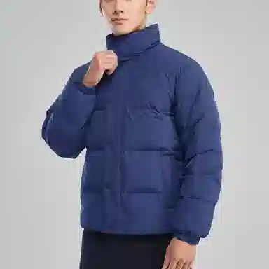 Skechers Sport Life Down Jacket Mid Century Blue