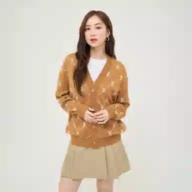 MLB Monogram Dia Boston Red Sox Sweater