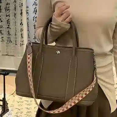 兰宝梵 爱马仕花园包改造 杜邦纸 收纳杂物内胆 女款 白色