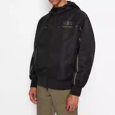 Armani Exchange Nylon Jacket Black