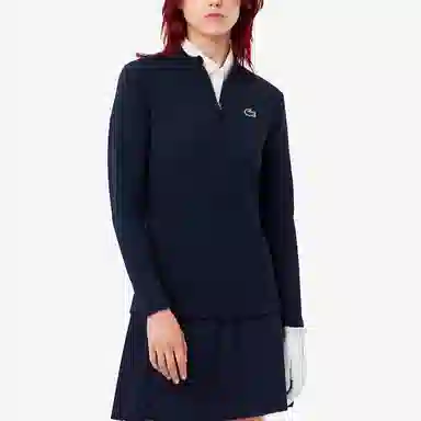 Lacoste Half-Zip Sweatshirt Sea Blue
