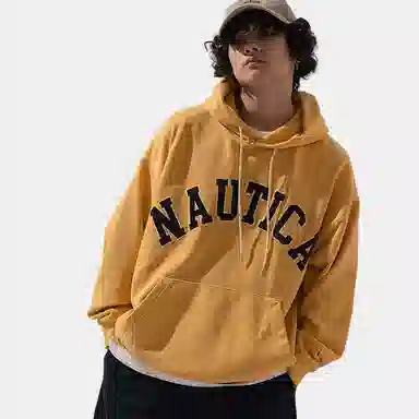 Nautica Logo Print Hoodie