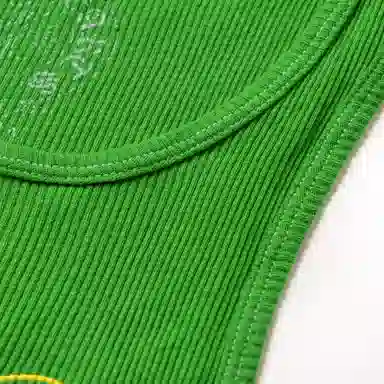 Chrome Hearts Sleeveless Crewneck Tank Green