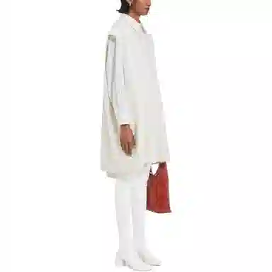 MM6 Maison Margiela V-Neck Sleeveless Sweater White