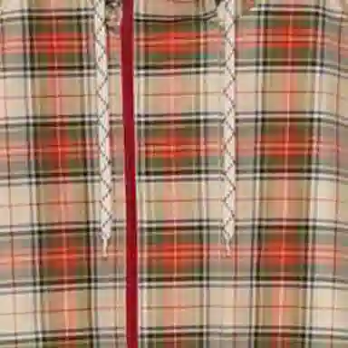 Gucci SS23 Checkered Hooded Jacket Brown