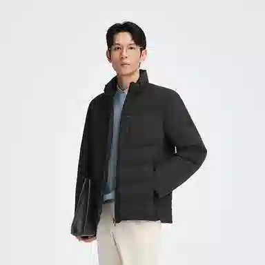 波司登 短款纯色休闲羽绒服 男款