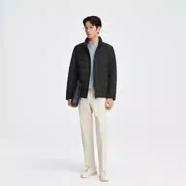 波司登 短款纯色休闲羽绒服 男款