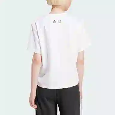 adidas x Hello Kitty Trefoil Boxy T-Shirt Logo T