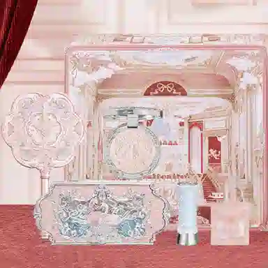 花知晓 天鹅深浅礼盒彩妆套装 气色提亮肤色 五件套