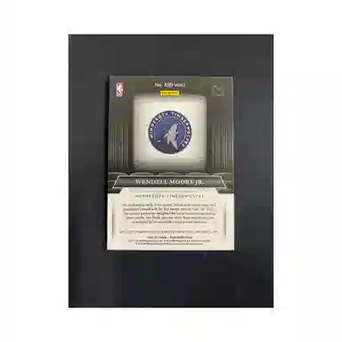 PANINI 2022-23 RC NOIR 0910