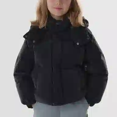 MLB KIDS x Crop BASIC Girls Glossy Down