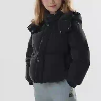 MLB KIDS x Crop BASIC Girls Glossy Down