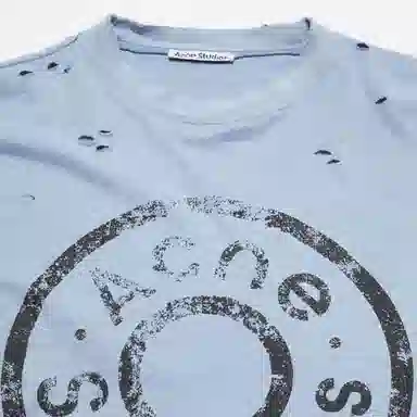 Acne Studios FW24 Light Blue T-Shirt