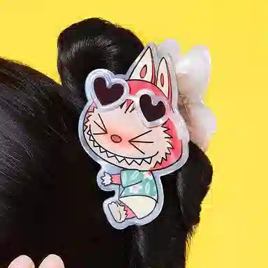 POP MART LABUBU THE MONSTERS Hair Clip Series
