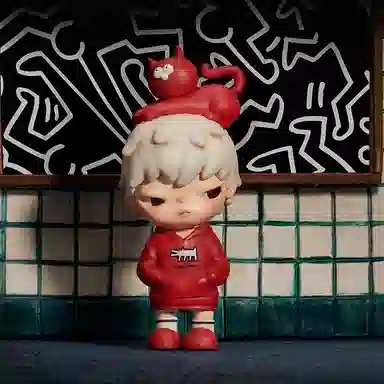 POP MART Hirono x Keith Haring Figure 10cm