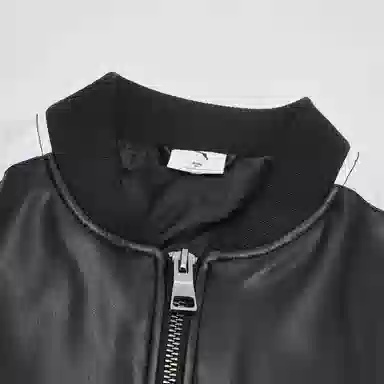 PUMA T7 Pleather BOMBER logo