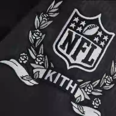 KITH x NFL FW23 Raiders Satin Bomber Jacket LogoLogo