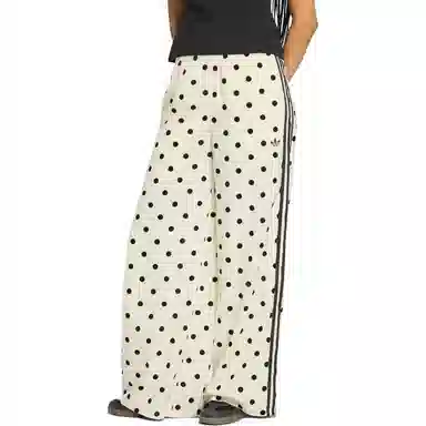 adidas originals SATIN POLKA DOTS WIDE LEG PANT