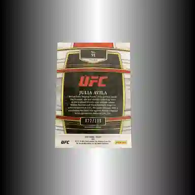 PANINI 2022 Select UFC RC 199