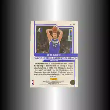 Panini 2023-24 Optic Luka Doncic 77 Silver Refractor