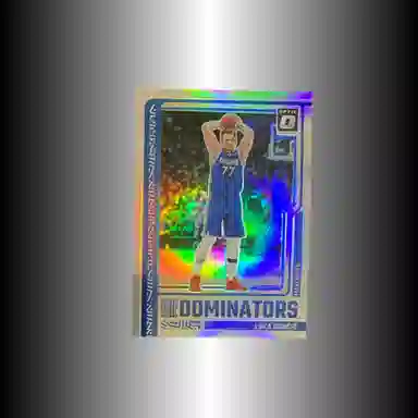 Panini 2023-24 Optic Luka Doncic 77 Silver Refractor