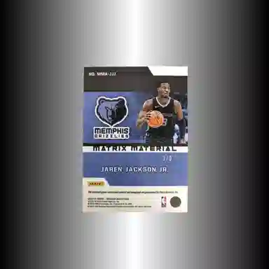 PANINI 2021-22 JJJ 35 patch