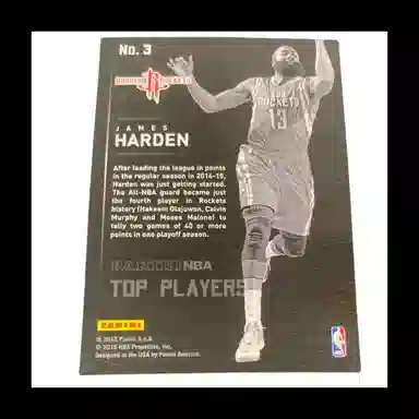 PANINI 2015 Top players James Harden