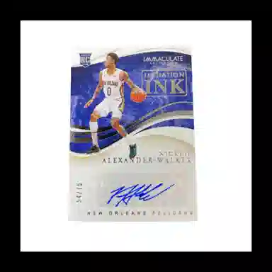 PANINI 19-20 immaculate RC 5475