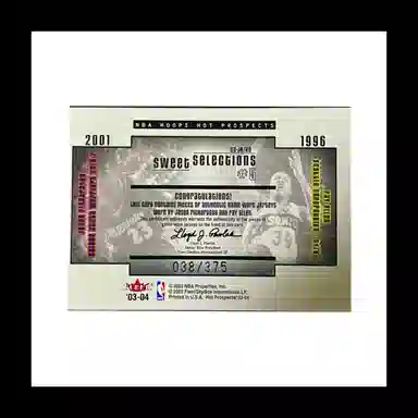 PANINI 2003 Fleer 038375