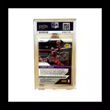 PANINI 2018 prizm PSA 8