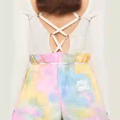 Miu Miu SS22 Denim Shorts