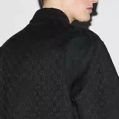 GUCCI Gg Canvas Shirt Logo