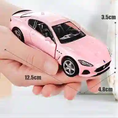 卡威 玛莎拉蒂汽车 合金玩具车 成品模型