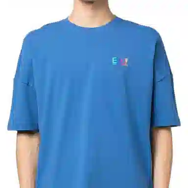 Emporio Armani EA7 SS23 Blue Tee